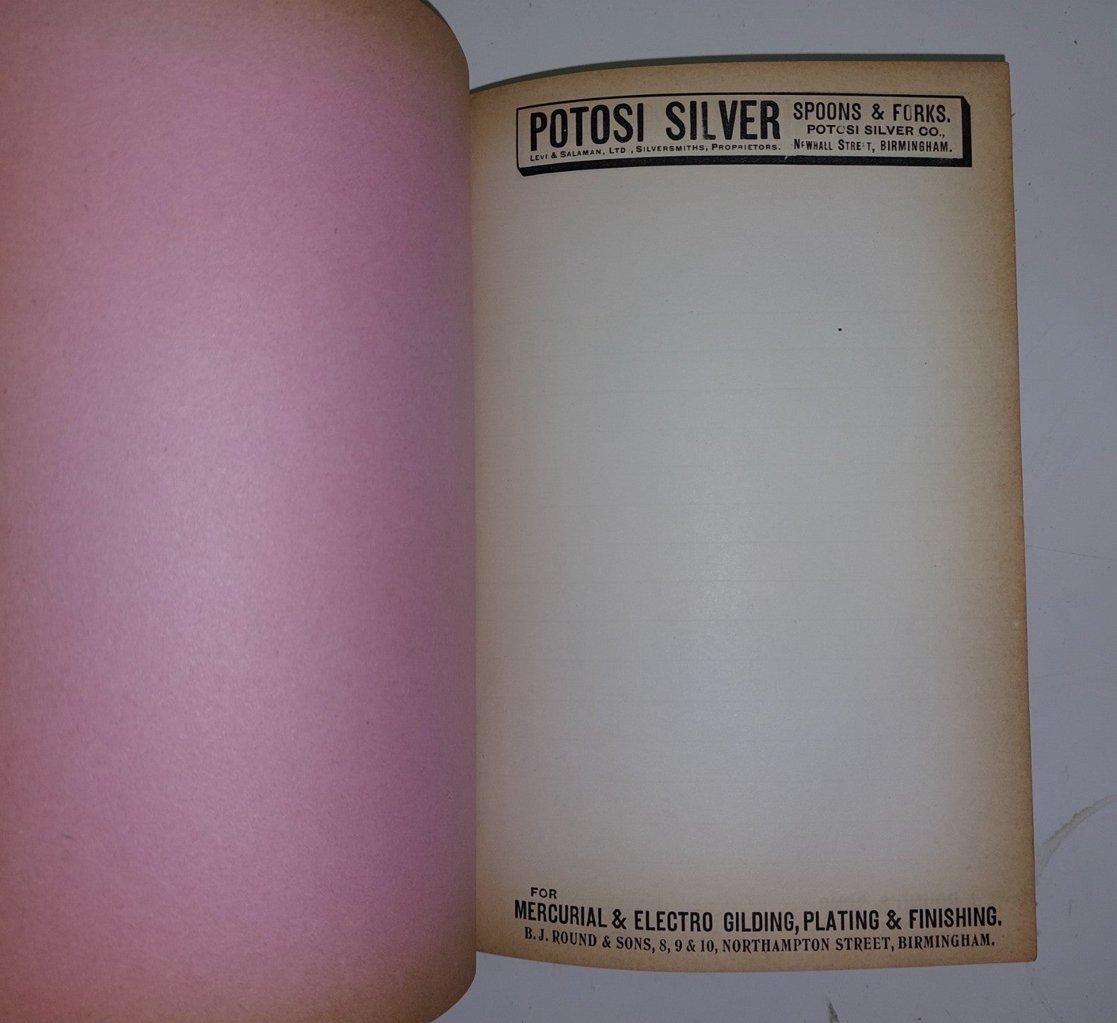 The Jeweller & Metalworker Annual 1912 - Adverts, Gold & Silver9