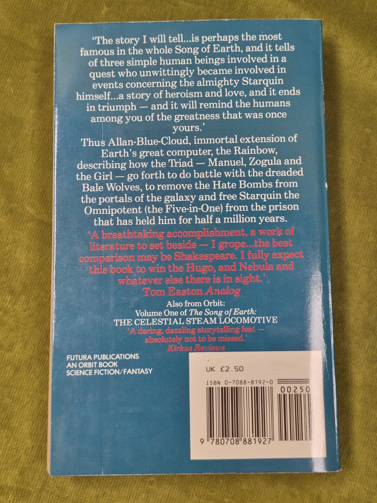 Michael Coney The Song of Earth Trilogy First Orbit Editions Paperback7
