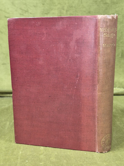 Volsunga Saga William Morris Walter Scott Publishing Co. c19101