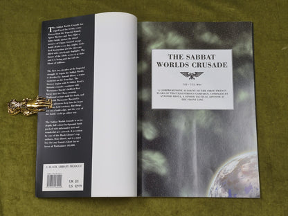 The Sabbat Worlds Crusade by Dan Abnett 2005 Warhammer 40K Softcover Book3