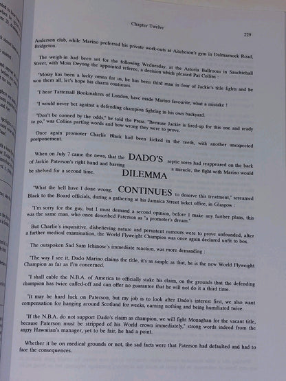 Triumph To Tragedy by John Morrison Jackie Paterson (2000)9