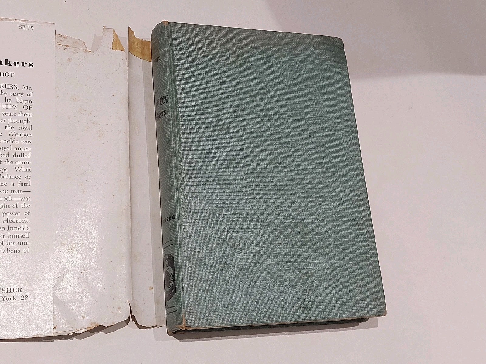 The Weapon Makers by A.E. van Vogt 1st Ed (1952) Hb With DJ 4