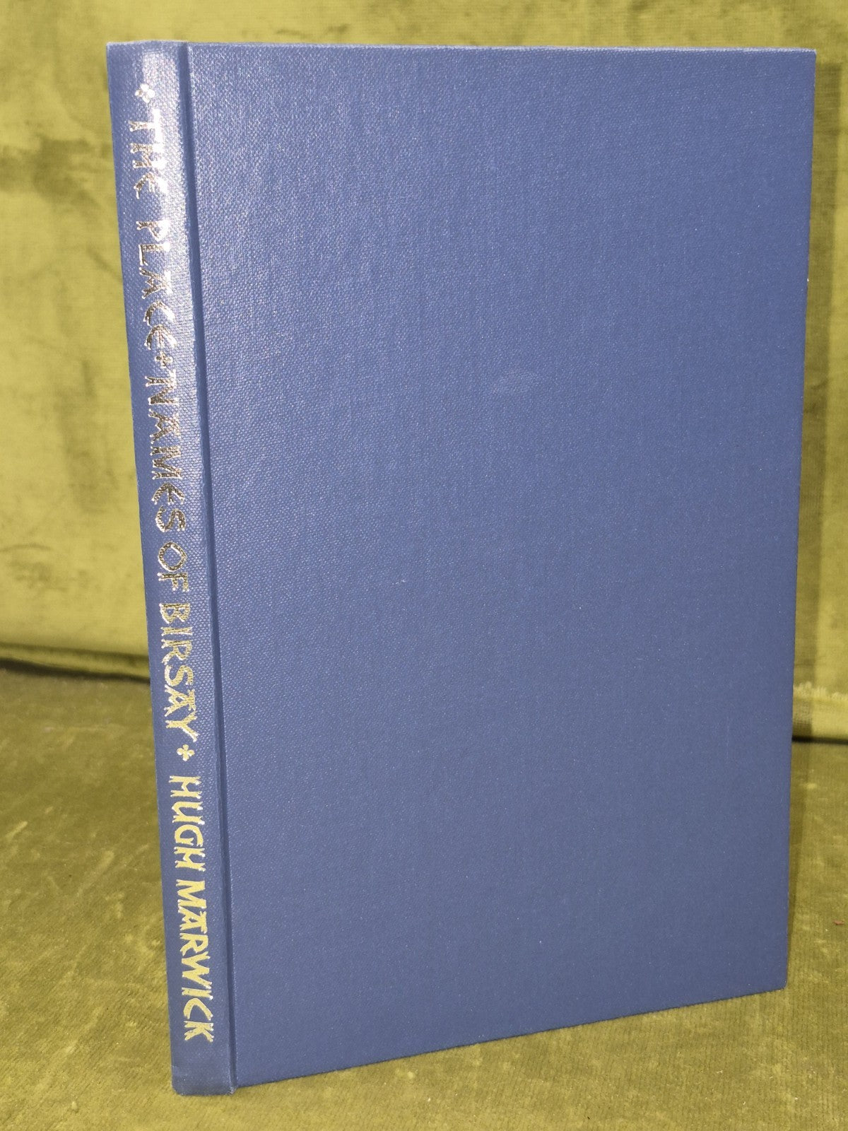 The Place-Names of Birsay Hugh Marwick Nicolaisen Aberdeen 19702