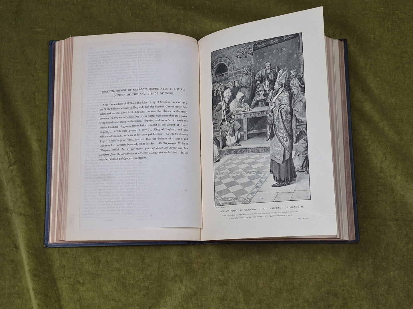 A History of The Scottish People in 6 Vols - Thomas Thomson , Blackie 18938