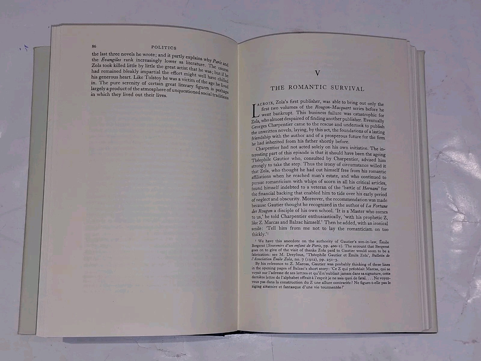 Emile Zola, F. W. J. Hemmings, Oxford University Press (1966) 2nd Edition Book5
