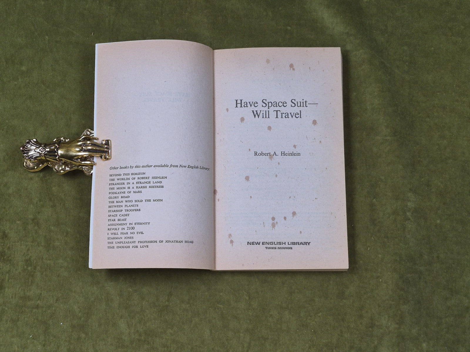 Have Space Suit - Will Travel Robert A Heinlein 1986 New English Library PB3
