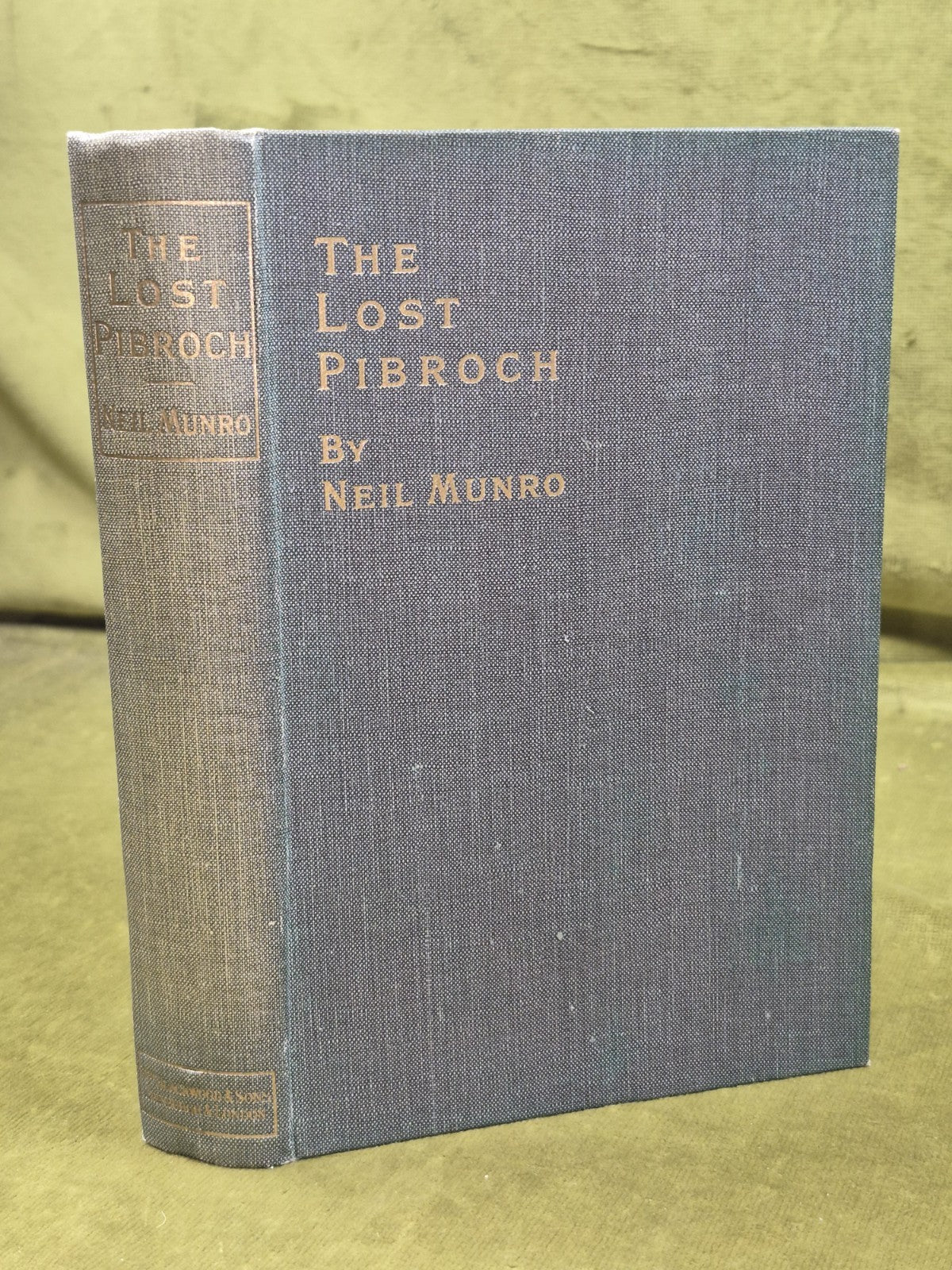 The Lost Pibroch - Neil Munro SIGNED Authors Ex-Libris - William Blackwood 19230