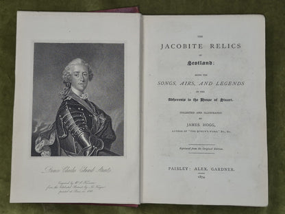 The Jacobite Relics of Scotland Vols 1 & 2 - James Hogg , Gardner 18747