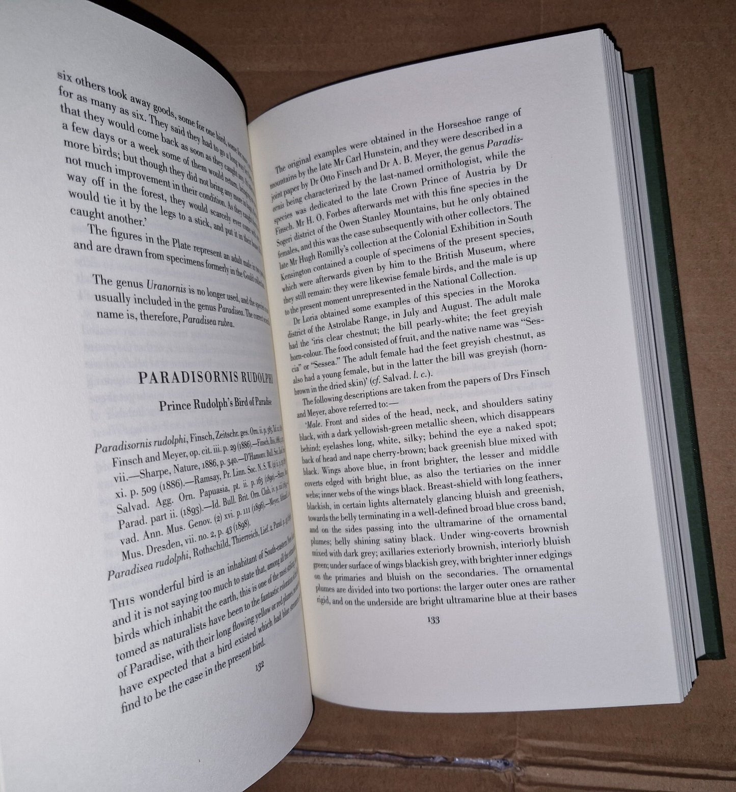 folio society, birds of paradise by Richard Bowdler Sharp, Monograph (The Text) 5