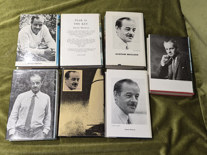 Alistair Maclean First Edition Job Lot SIGNED Breakheart Pass Athabasca HB DJ1