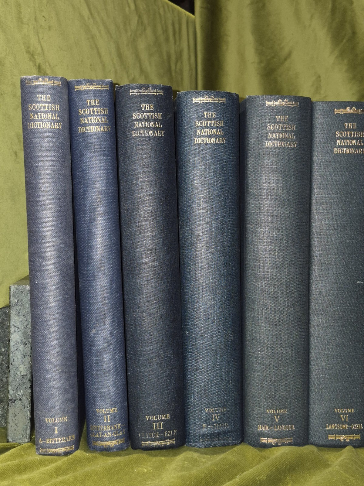 The Scottish National Dictionary (1941) William Grant Volumes 1-10 First Edition1