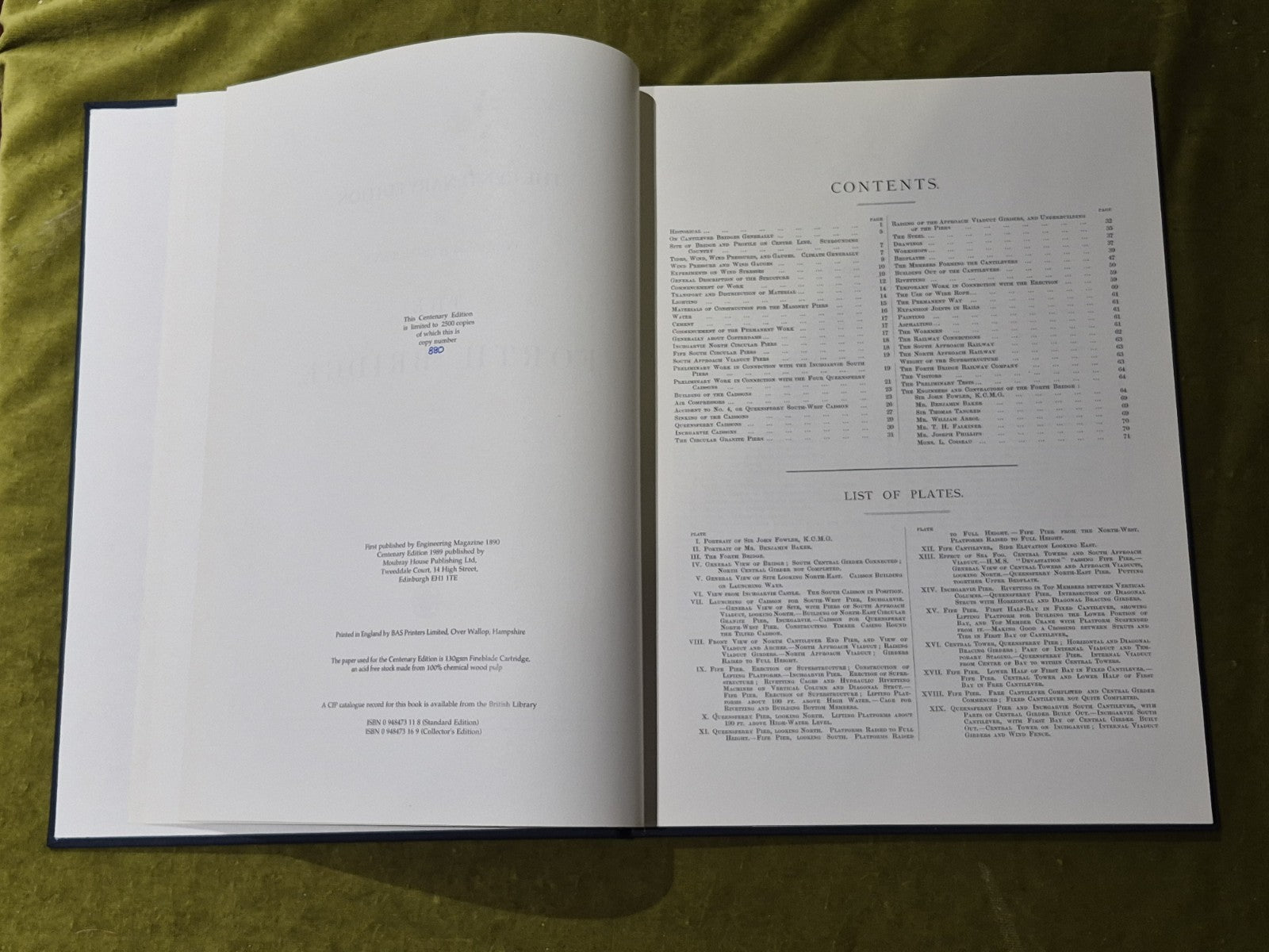 The Centenary Edition of Wilhelm Westhofen's The Forth Bridge5