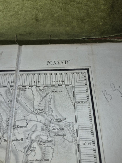 1867 Ordnance Survey England and Wales No. 34 Gloucestershire Edward Stanford9