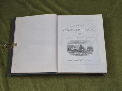 O'connell Centenary Record 1875 - Joseph Dollard 1878 1st6