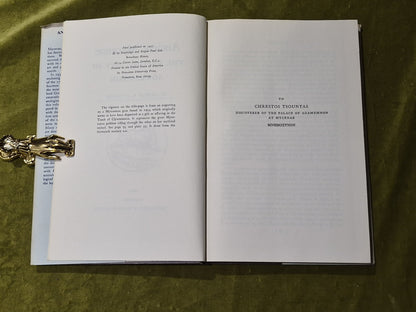 ANCIENT MYCENAE The Capital City of Agamemnon - George Mylonas 1st E. 1957 HB DJ4