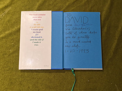 Ten Tales Tall and True Signed by Alasdair Gray - Bloomsbury 1st 1993 HB DJ VGC3