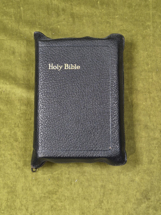 The Holy Bible - National Bible Press Philidelphia , Self Pronouncing , Leather0