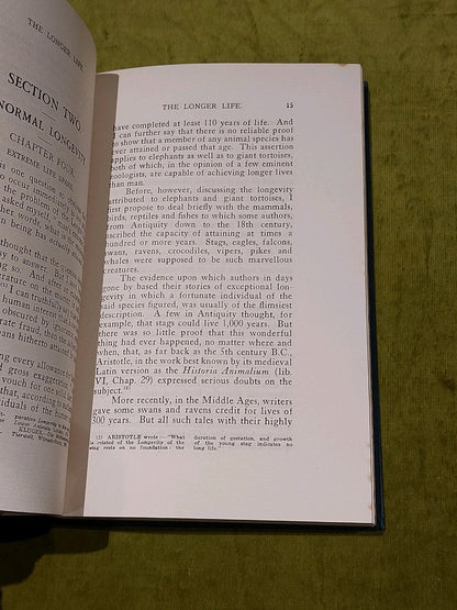 The longer life By Maurice Ernest [Adam & Co] Hb Book3