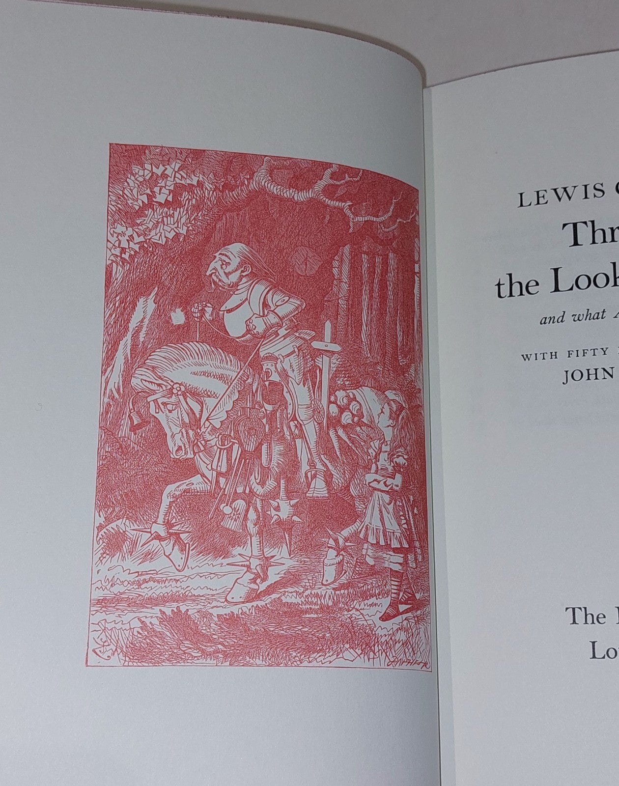 Through The LookingGlass & Alice's Adventures In Wonderland [2 Vols] 1990 Hb6