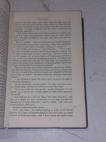 The Decameron Or Ten Days ... Boccaccio Intro By Thomas Wright James Hotten 19C 4