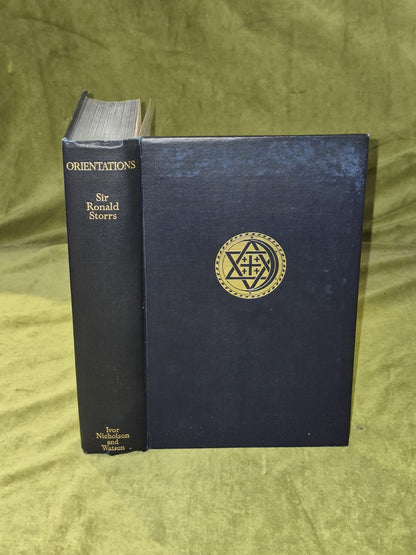 Orientations - Ronald Storrs , Nicholson & Watson 19370