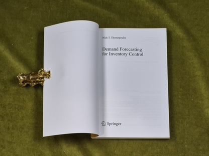 Demand Forecasting for Inventory Control - Nick T Thomopoulos , Springer3