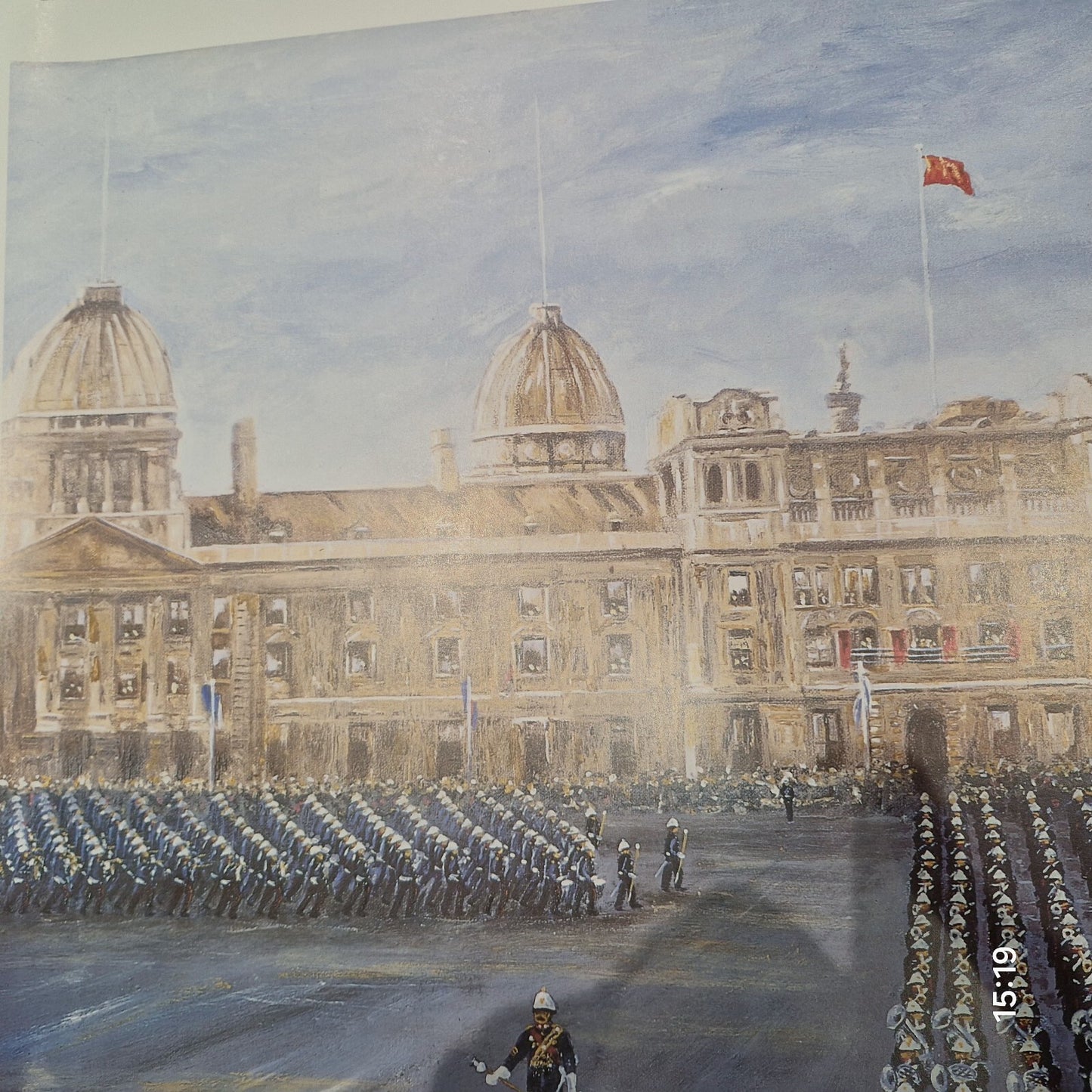 Horseguards 1964 By Terence Brind Limited Edition Print Signed. Parade Painting.4