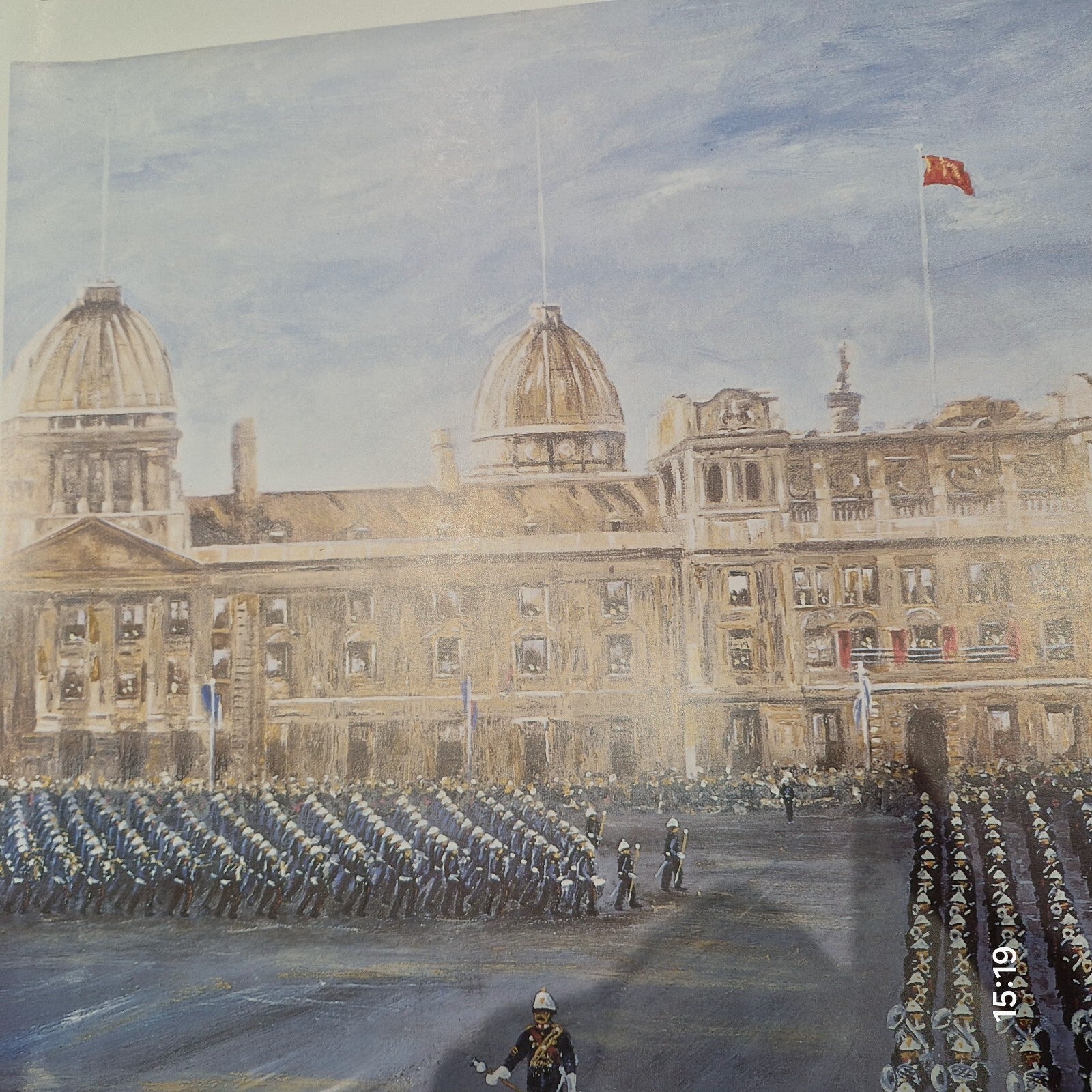 Horseguards 1964 By Terence Brind Limited Edition Print Signed. Parade Painting.4