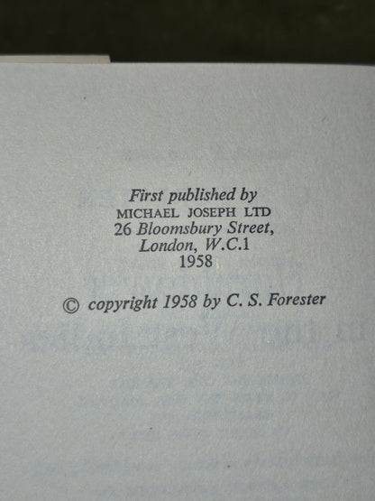 Forester Hornblower First Editions West Indies Luitenant Atropos 1952 Dustjacket13