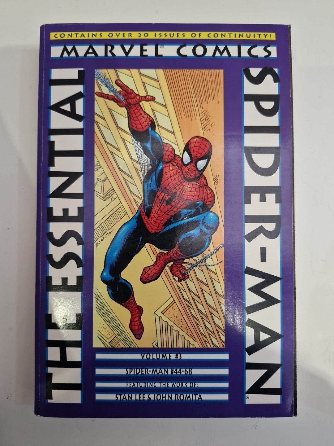 Essential SpiderMan | Vol 3 | Stan Lee | Marvel Comics 1st Print 19980
