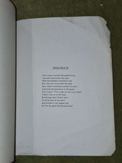 Struwwelhitler A Nazi Story Book. A parody on the original Struwwelpeter6