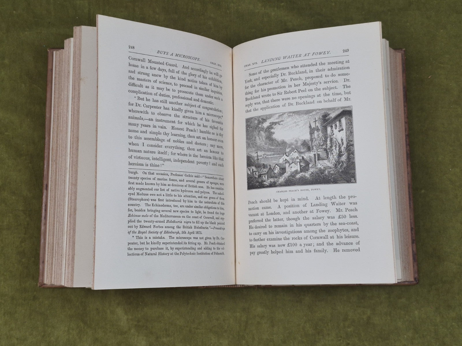 Robert Dick Geologist & Botanist by Samuel Smiles , John Murray 1878 1st Leather6