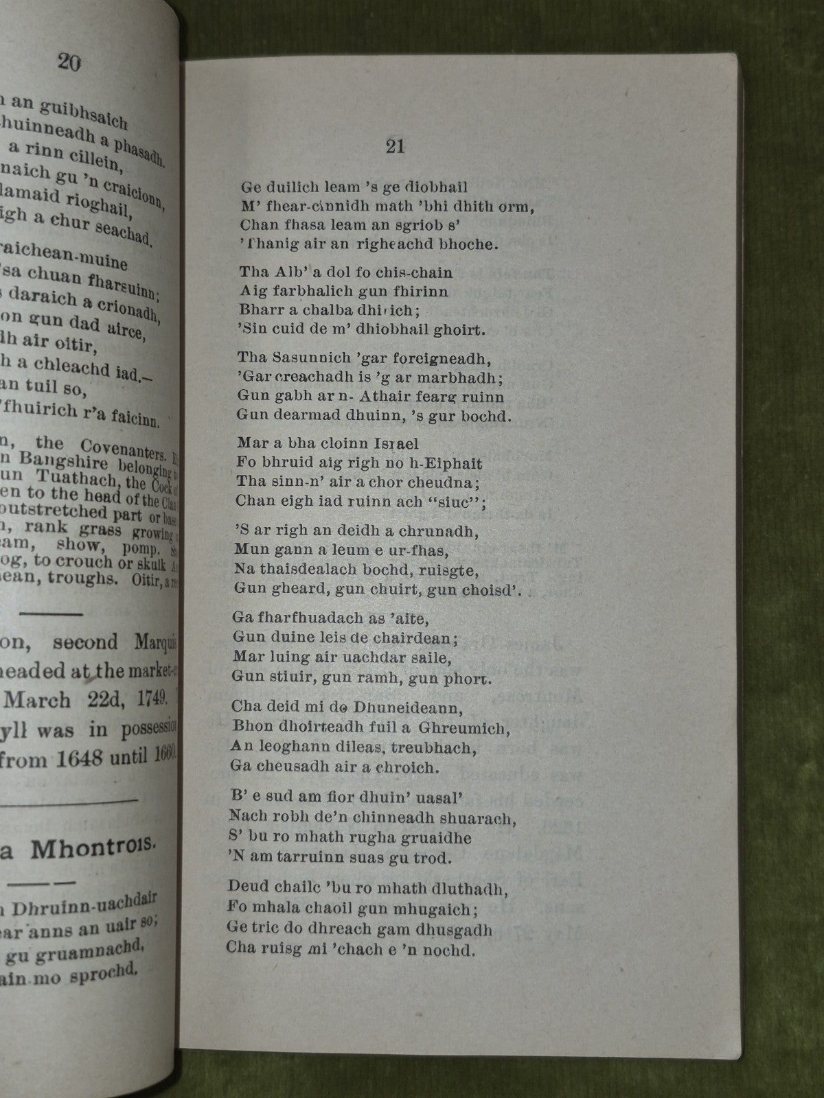 Orain le Iain Lom Mac-Dhomhnaill Poems John Lom Macdonald 18953