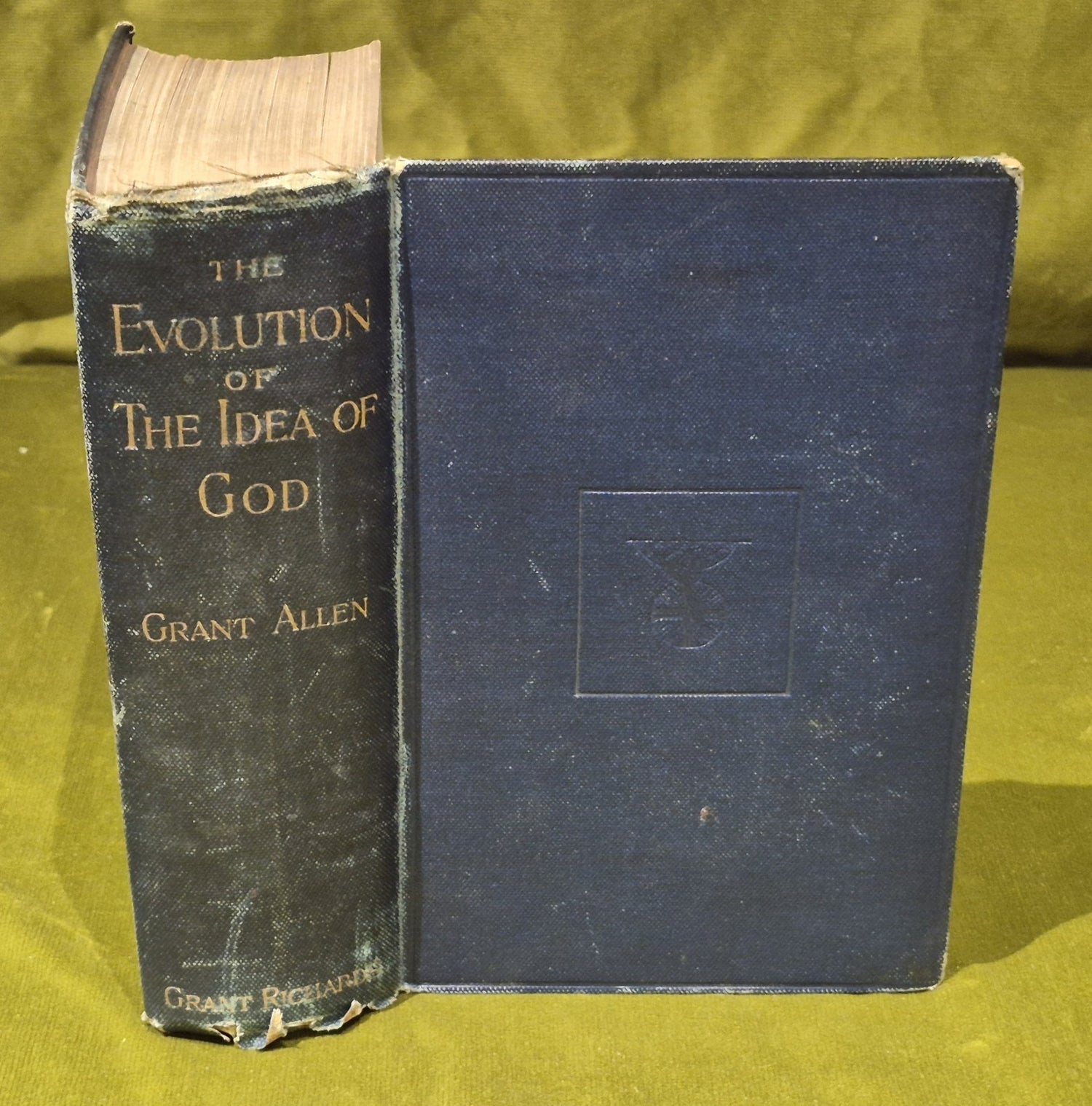 EVOLUTION OF THE IDEA OF GOD Grant Allen 1901 Grant Richards Hardcover0