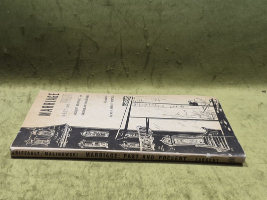 Marriage Past And Present - Briffault & Malinowski [Porter Sargent] Pb Book1