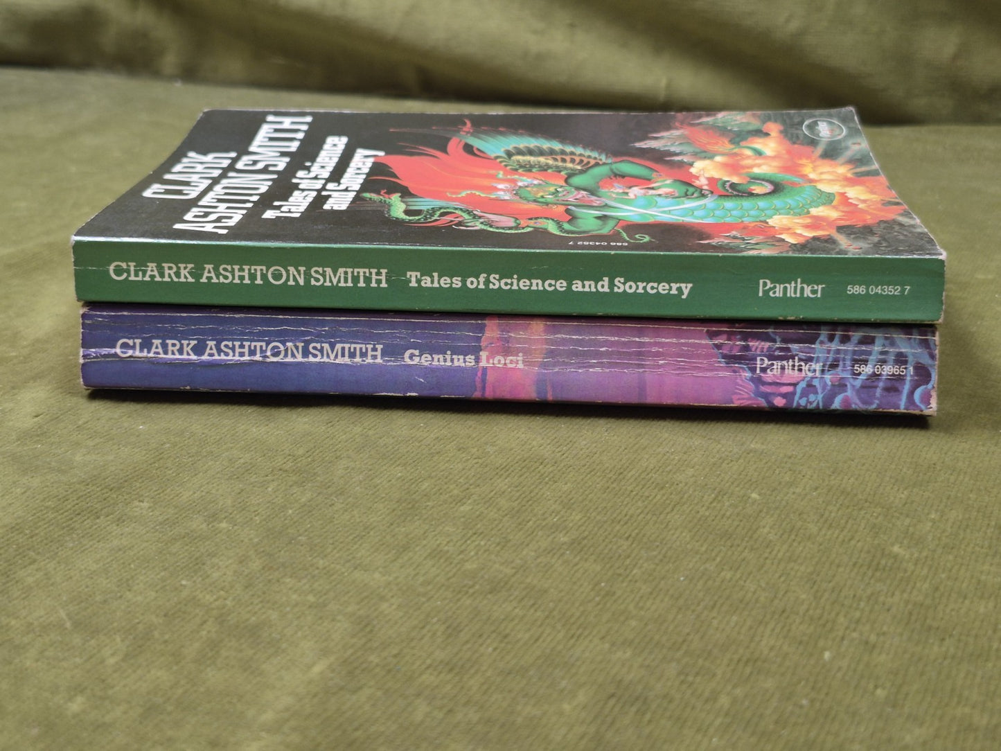 Clark Ashton Smith Genius Loci Tales Science Sorcery 19763