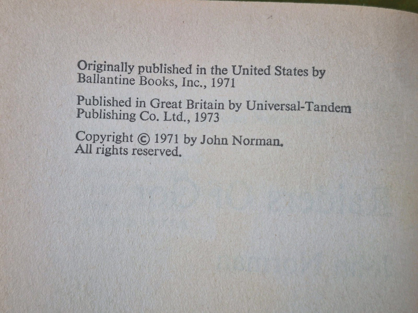 Gor John Norman First Editions Tandem Job Lot 1970 Tarnsman Priest-Kings Nomads16