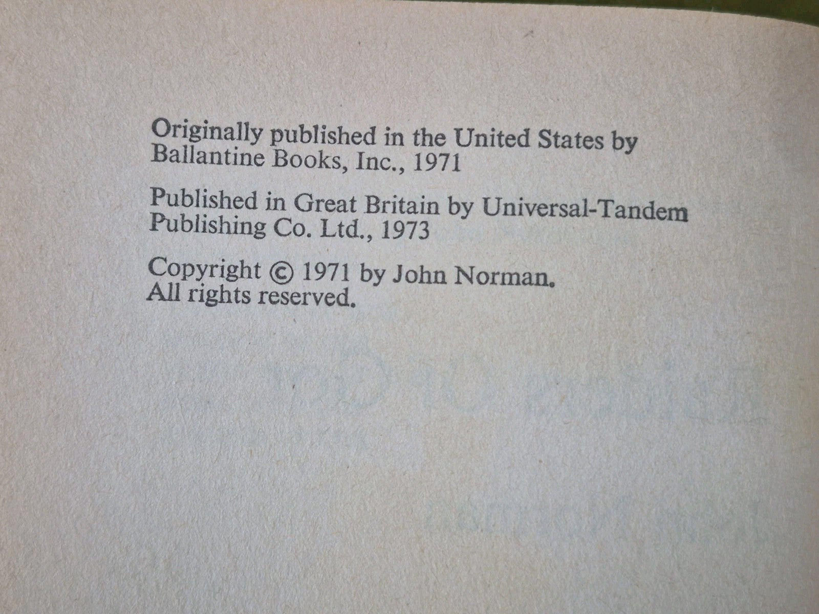 Gor John Norman First Editions Tandem Job Lot 1970 Tarnsman Priest-Kings Nomads16