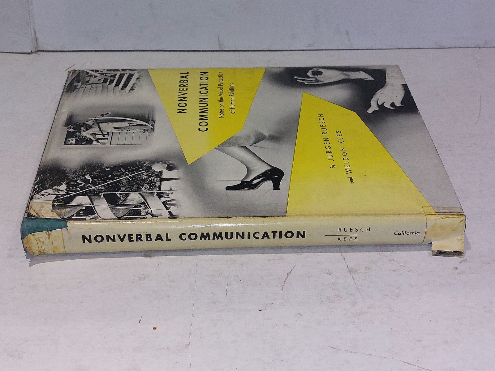 Nonverbal Communications - Ruesch & Kees - Hardback (1959) 3rd Printing Book1