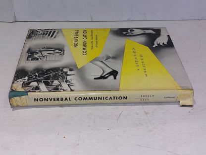 Nonverbal Communications - Ruesch & Kees - Hardback (1959) 3rd Printing Book1