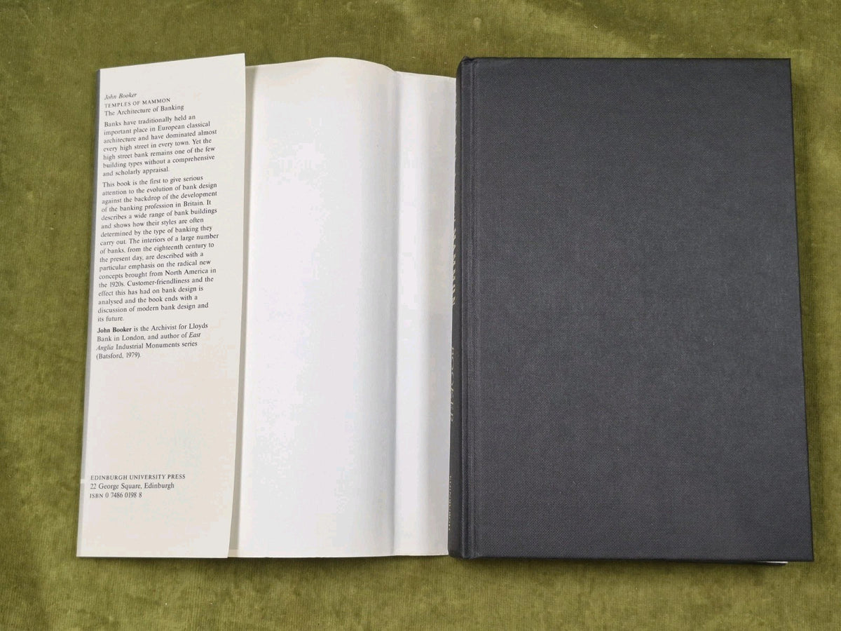 Temples of Mammon: Architecture of Banking John Booker1 19903