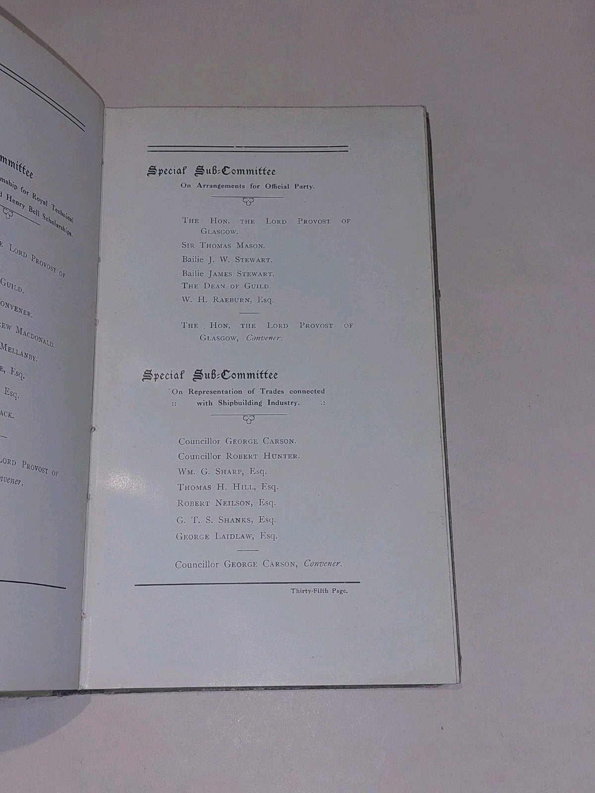 Celebration Of Centenary of launch of the steamer Comet built Henry Bell  19125