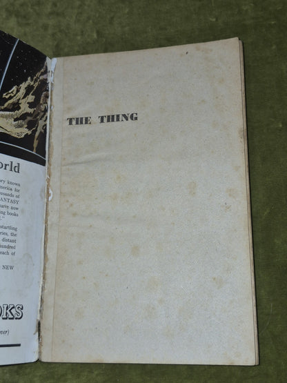 The Thing from Another World - John W Campbell Jnr - Cherry Tree London4
