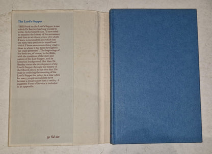 William Barclay The Lord's Supper Hardback First Edition 1967 With Dustjacket3