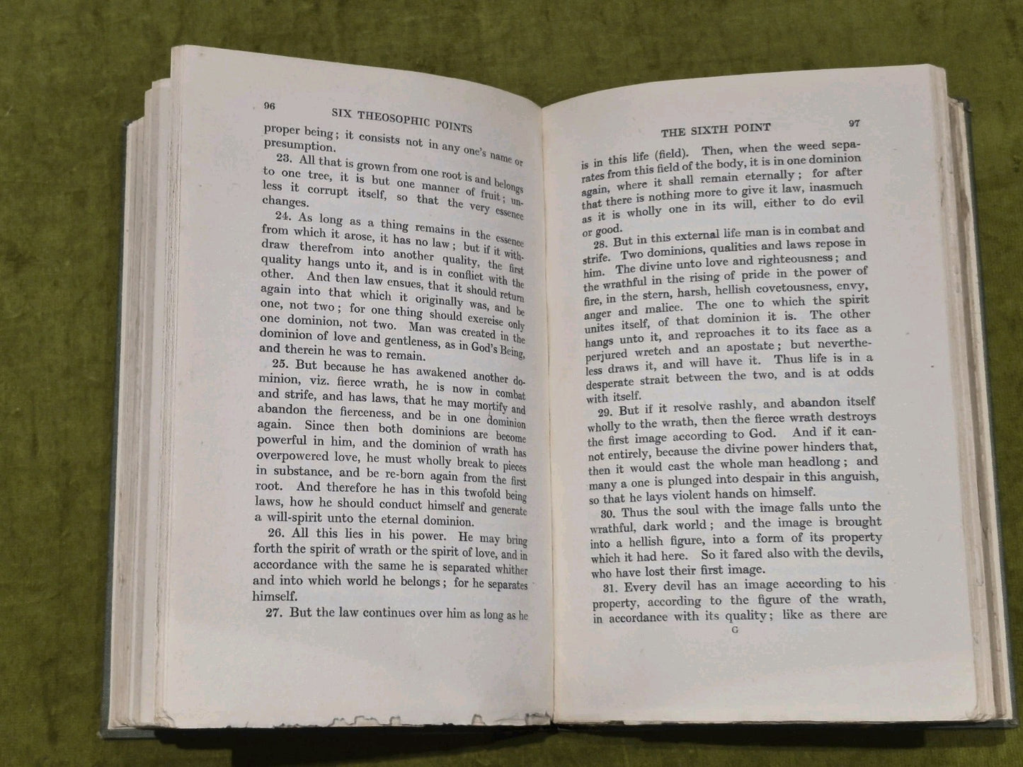 Six Theosophic Points and Other Writings by Jacob Böhme London, 19195