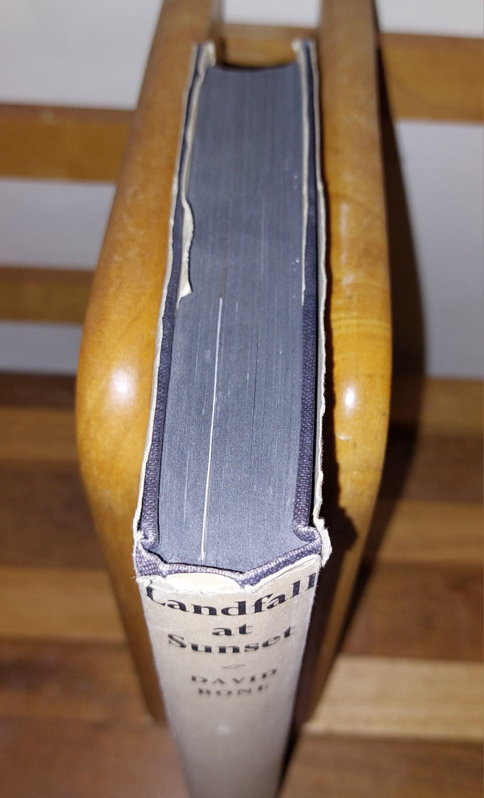 Landfall at Sunset: the Life of a Contented Sailor  Sir David Bone 1955 1st Ed.2