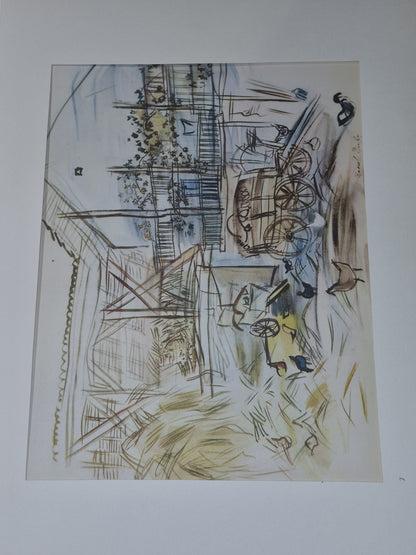 Raoul Dufy Ten Colour Collotypes after Watercolours (1961) Max Huggler13