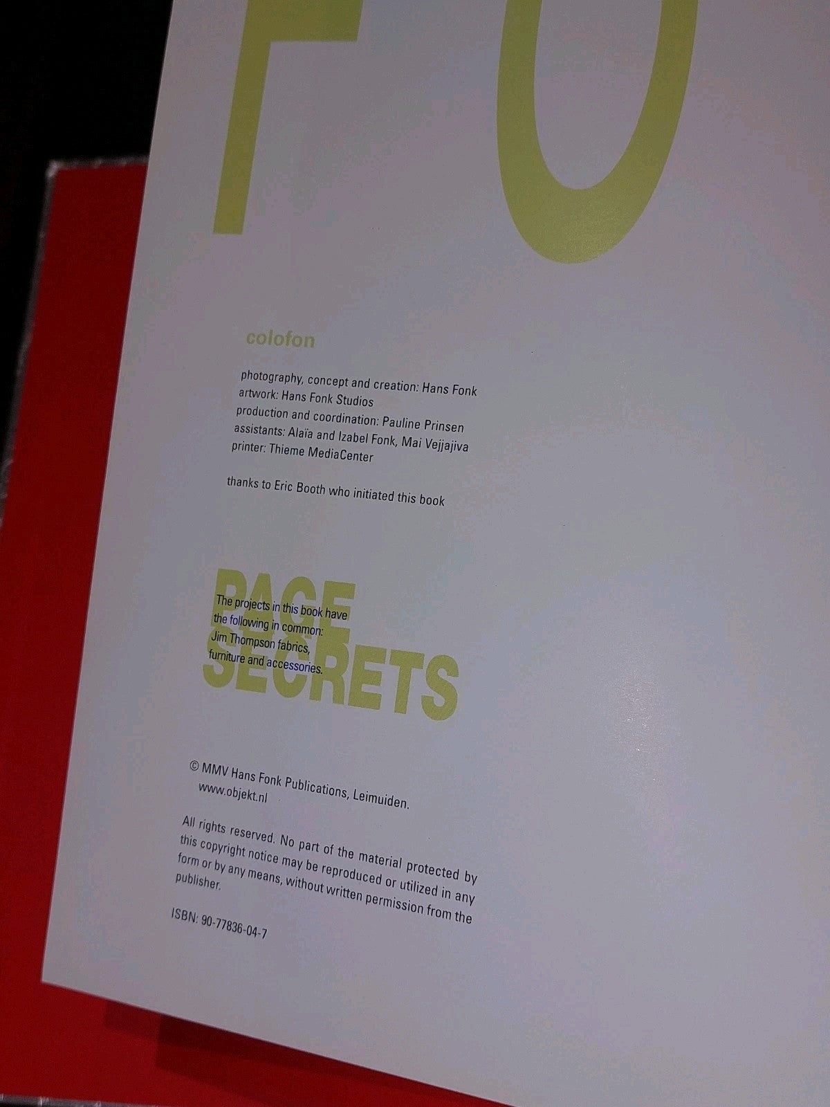 Symptoms of Jim Thompson by Hans Fonk [Self Published] Book3