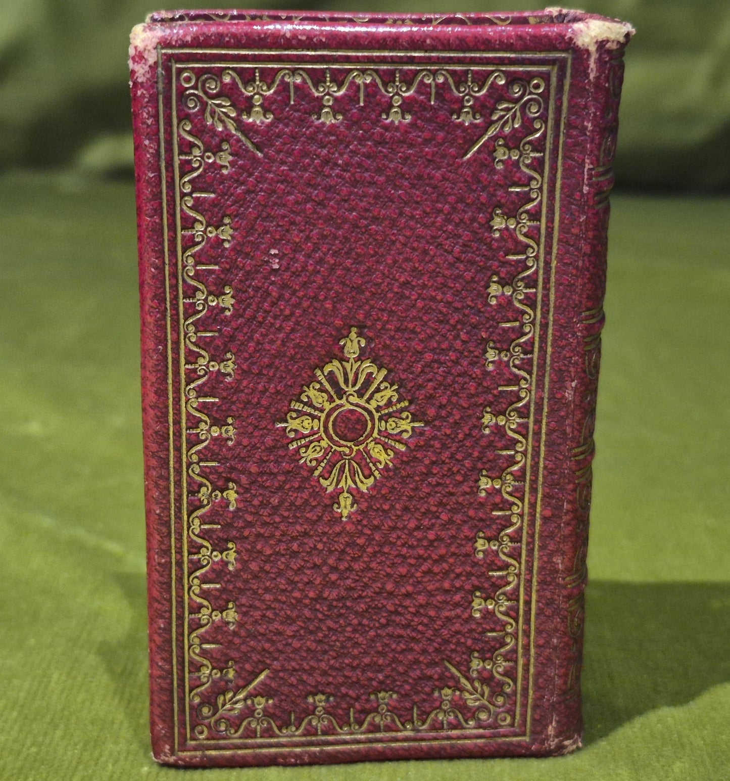 1827 Izaac Walton's Lives John Donne etc Miniture Leather Fine Binding R. Nelson3