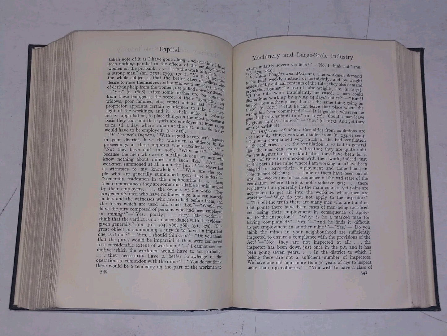 Marx Capital By Karl Marx [George Allen & Unwin] Hb Book5